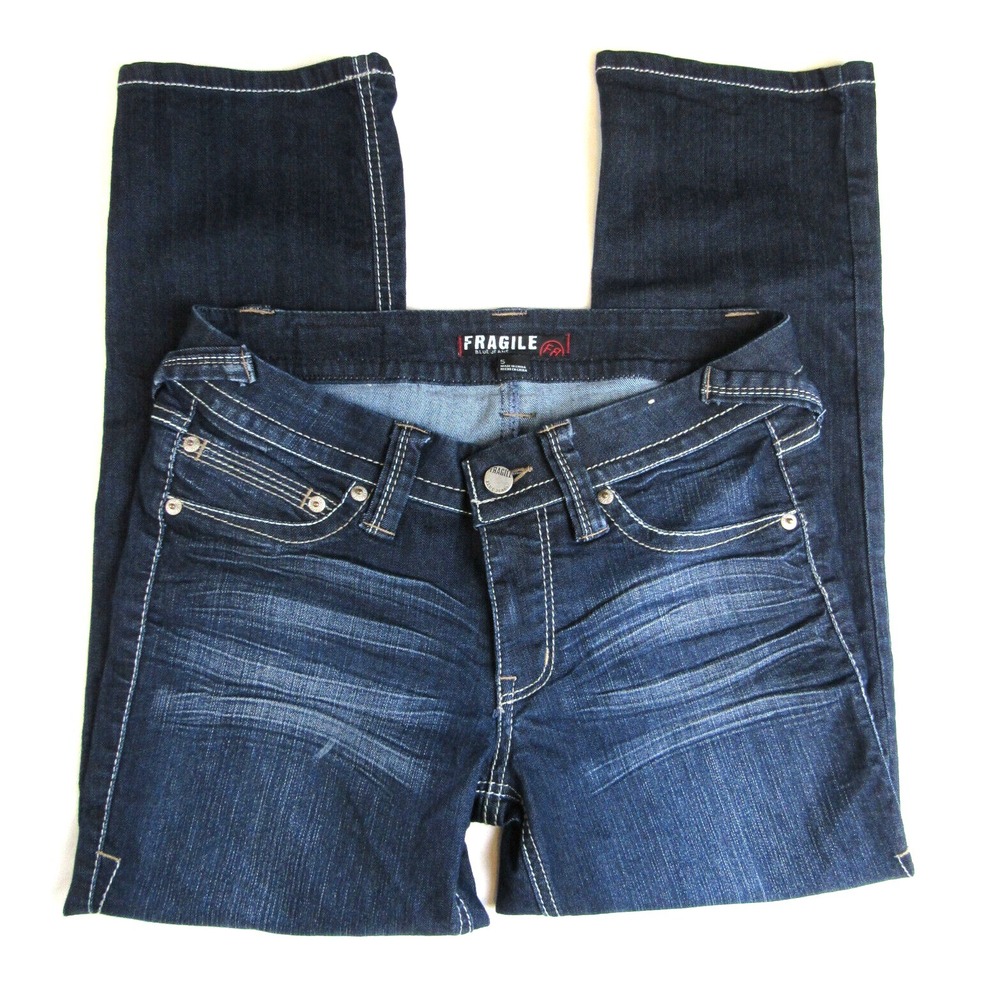 Fragile Crop Jeans Women's/Juniors Size 5